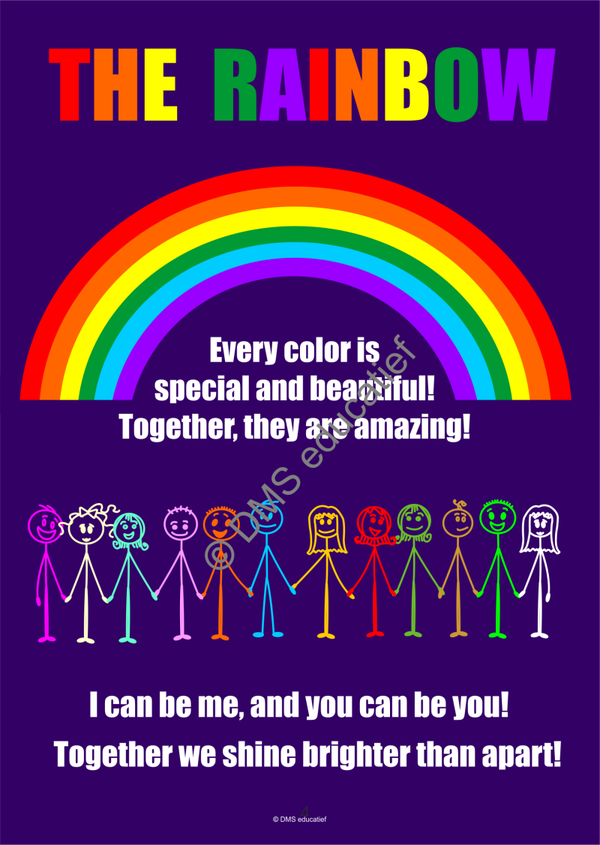 Poster 'The Rainbow A3