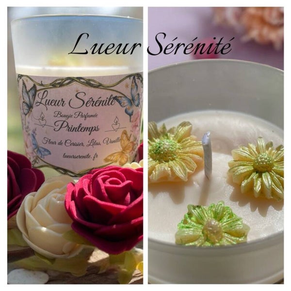 Bougie Printemps
