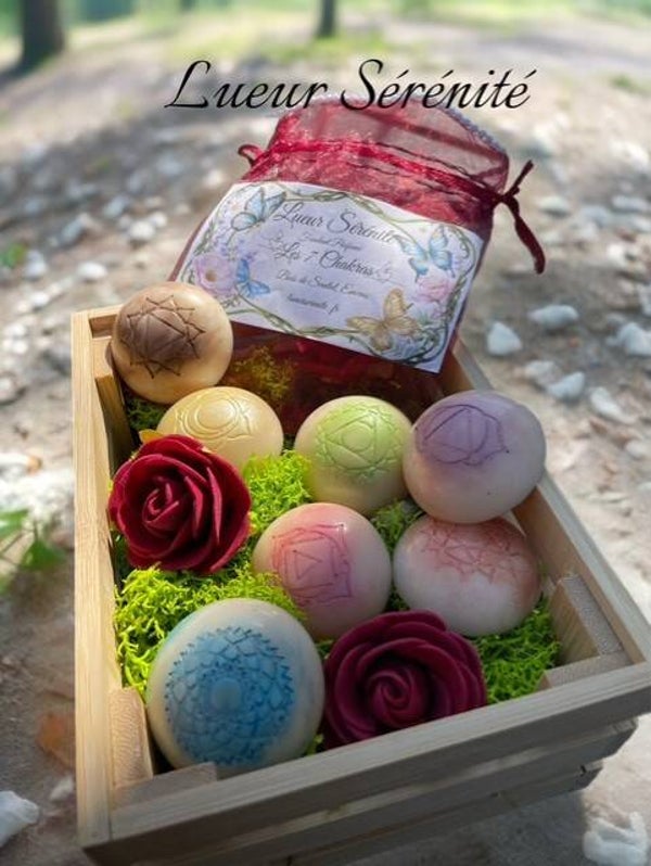 Fondant Parfumé Les 7 Chakras " Bois de Santal "