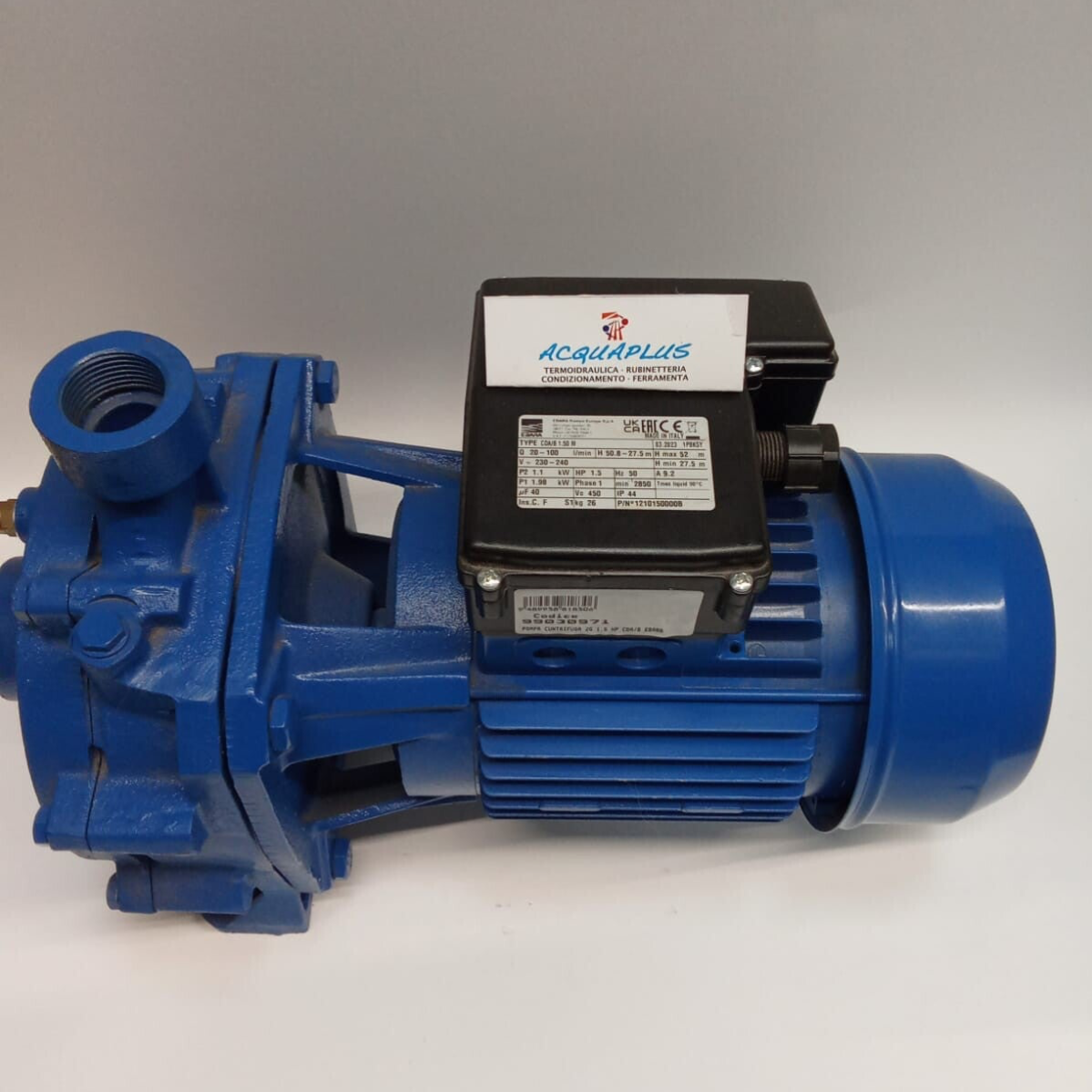 ELETTROPOMPA CENTRIFUGA BIGIRANTE HP2,4 EBARA