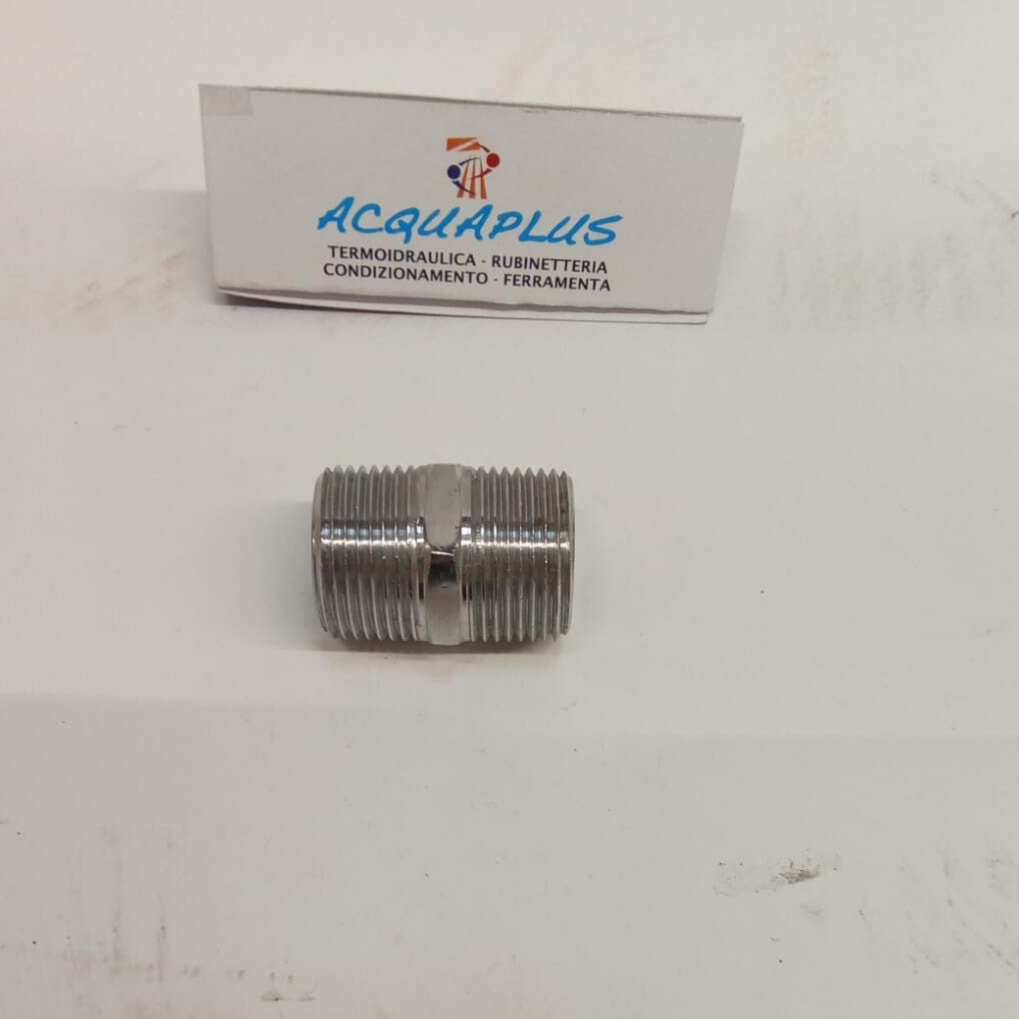 NIPLES OTTONE CROMATO 1 MM