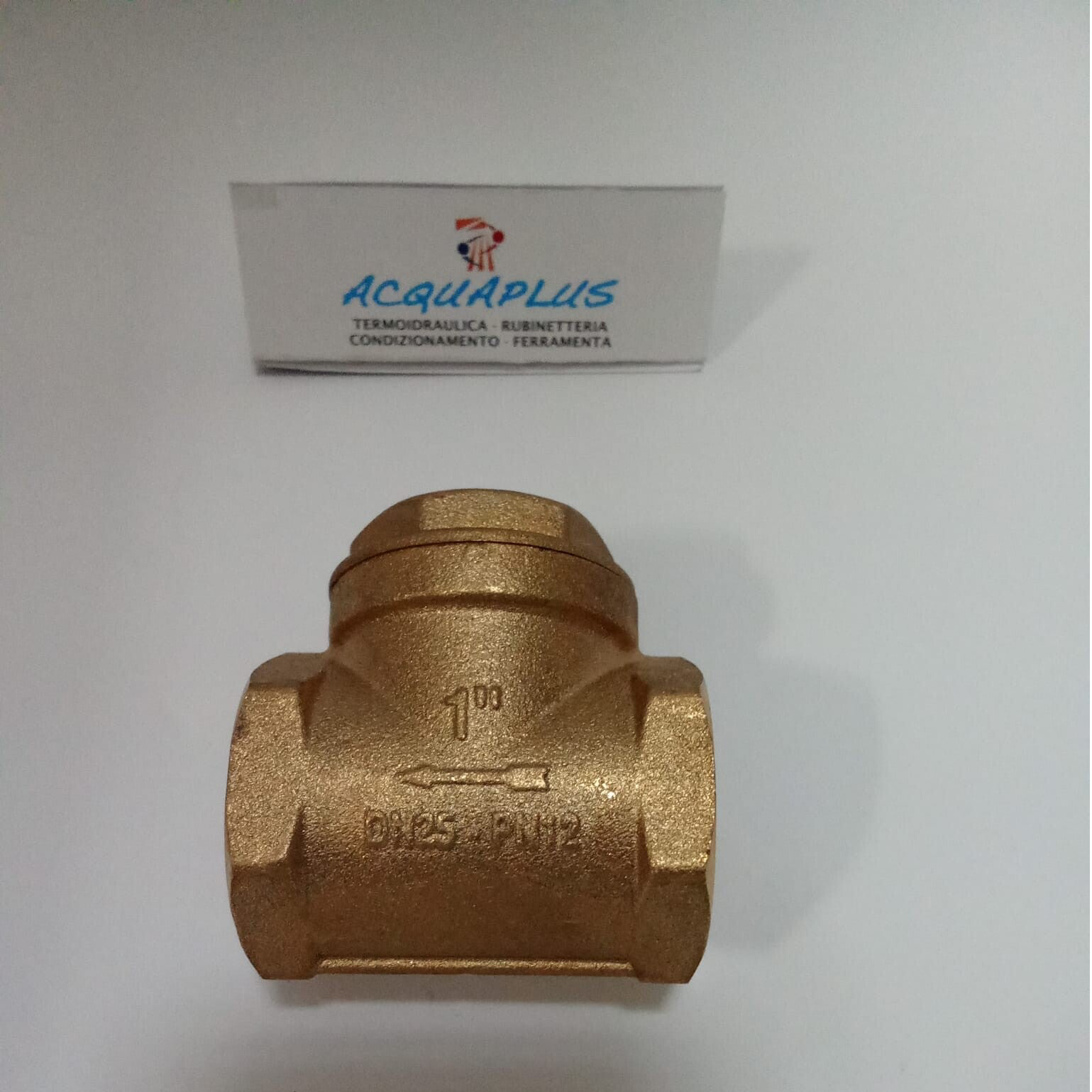 VALVOLA RITEGNO A CLAPET 1FF