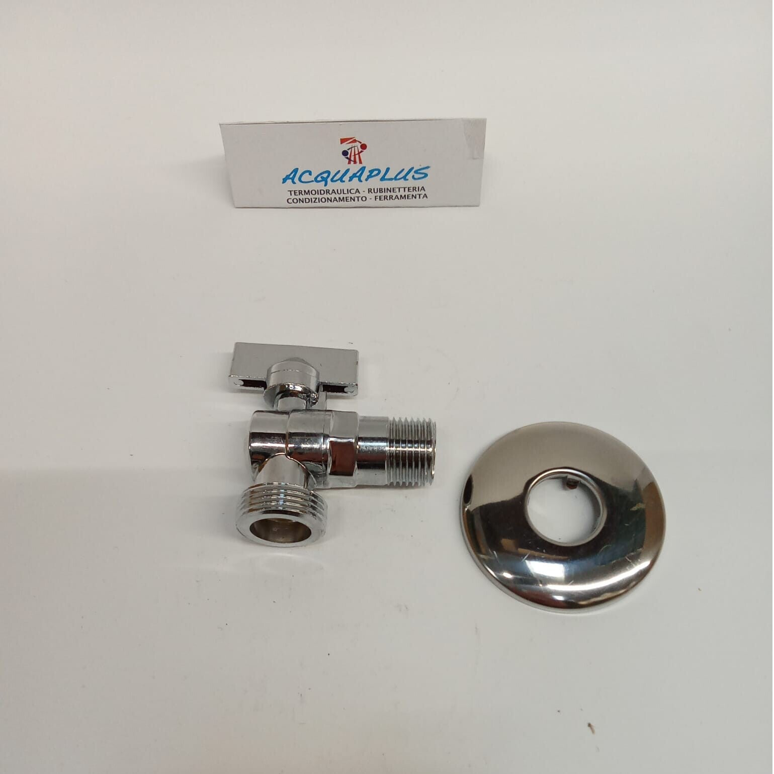 RUBINETTO LAVATRICE A SQUADRO SOTTO LAVELLO 1/2 X 3/4 MM