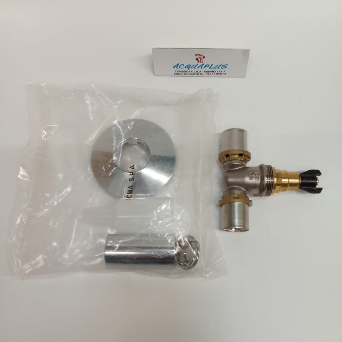 VALVOLA INCASSO MULTISTRATO PRESSARE 20 X 20