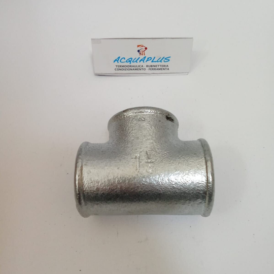 TEE ZINCATO 1 1/4