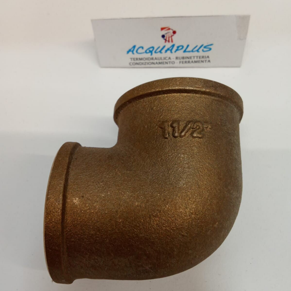 GOMITO OTTONE FF 1 1/2