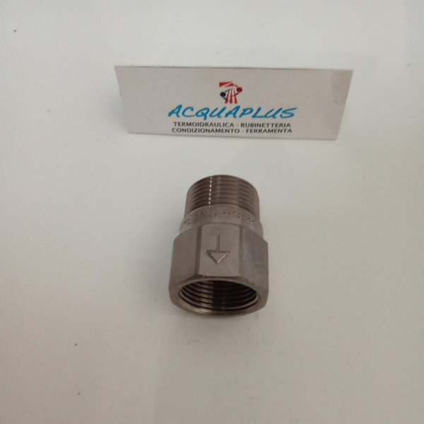 VALVOLA RITEGNO COMPATTA INOX MF 3/4