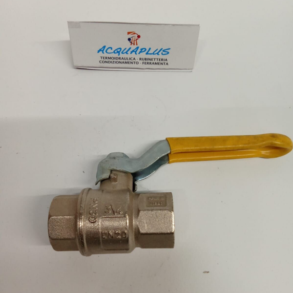 VALVOLA SFERA A LEVA GAS 3/4 FF