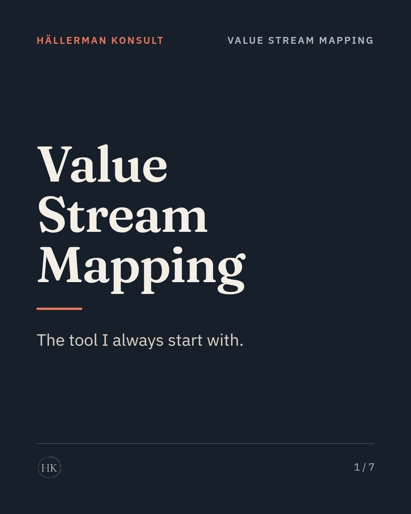 Value Stream Mapping – PDF by Hällerman Konsult