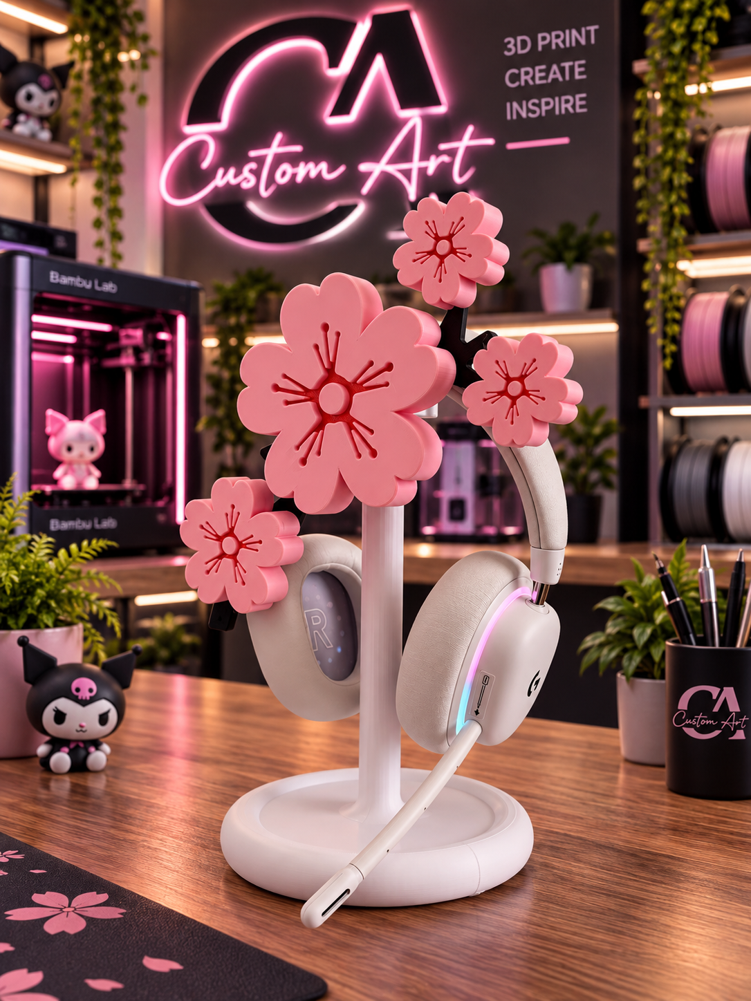 Support Casque Sakura