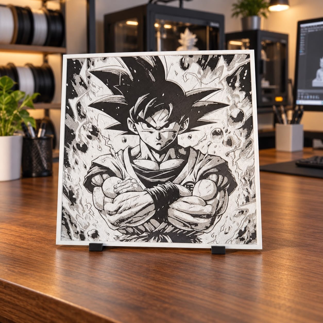 Hueforge - Dragon Ball San Goku