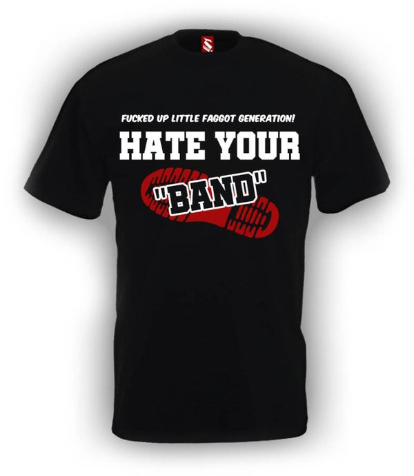 Shockstar "HATE YOUR BAND" T-SHIRT