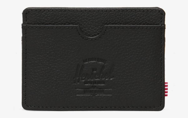 HERSCHEL BLACK LEATHER WALLET