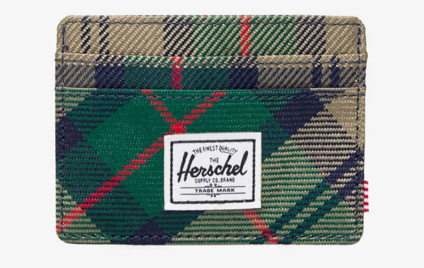 HERSCHEL PLAID WALLET