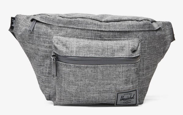 HERSCHEL  GREY CROSSHATCH BAG