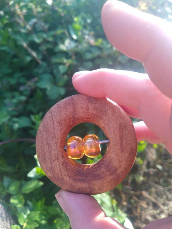 Golden Beads Fidget Spinner