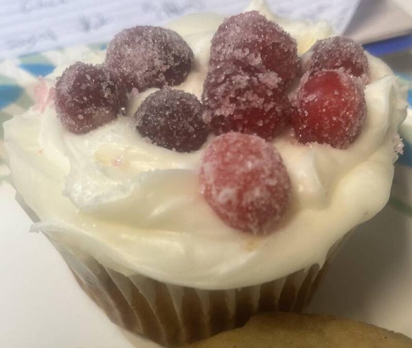 Cranberry Bliss Cupcakes