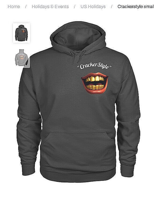 Gold-Teeth “CrackerStyle” Hoodie
