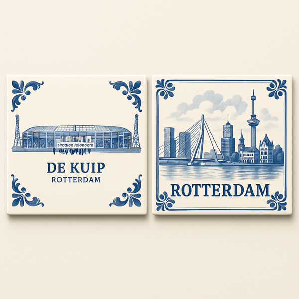 COMBIDEAL: 2 Rotterdam tegeltjes