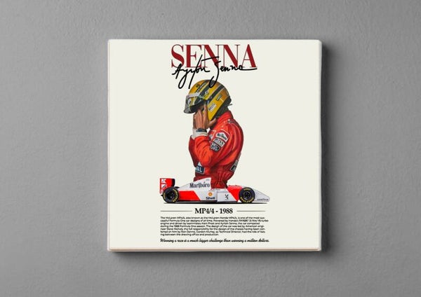 Ayrton Senna – MP4/4 (1988) Tegeltje