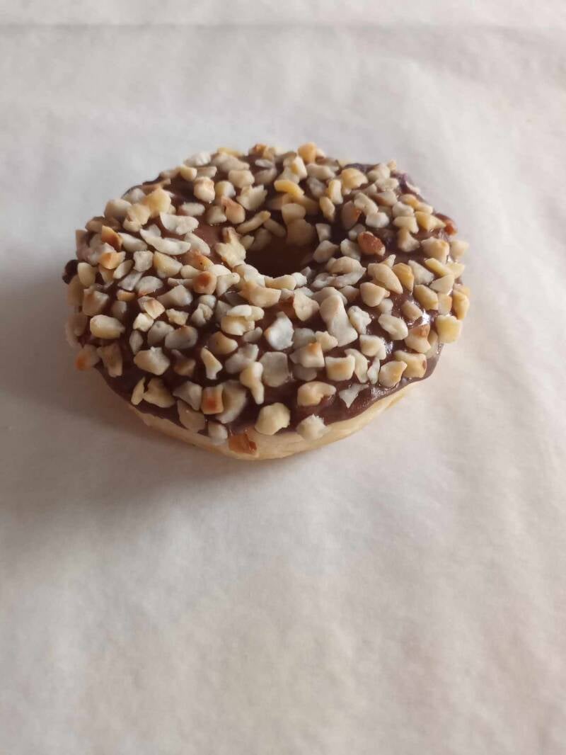 donuts chocolat noisettes