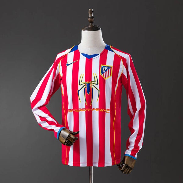Camiseta retro de manga larga del Atlético de Madrid 04/05