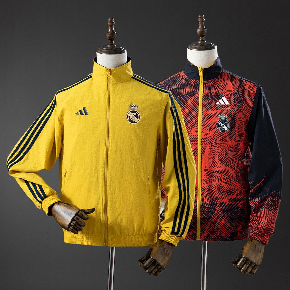 Chaqueta cortavientos reversible del Real Madrid