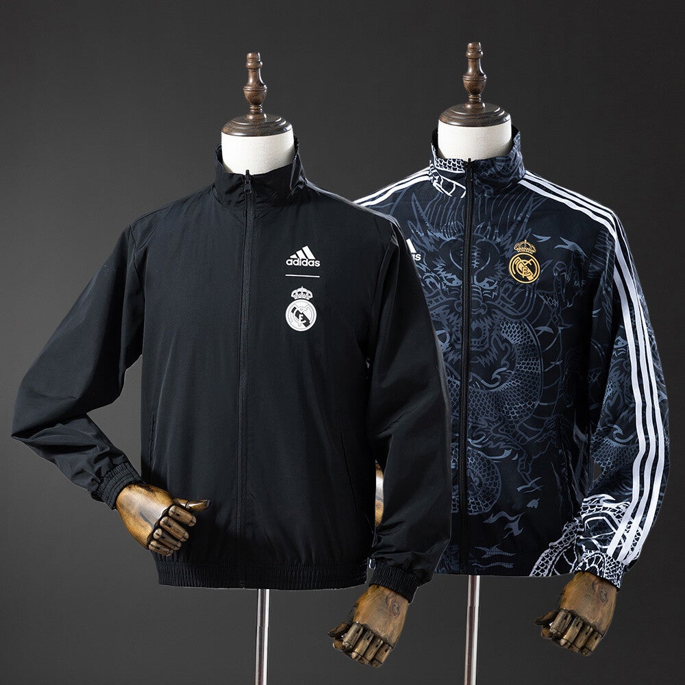 Chaqueta cortavientos reversible del Real Madrid