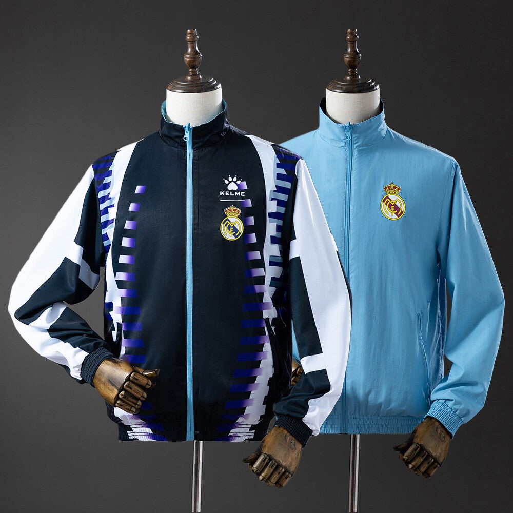 Chaqueta cortavientos reversible del Real Madrid