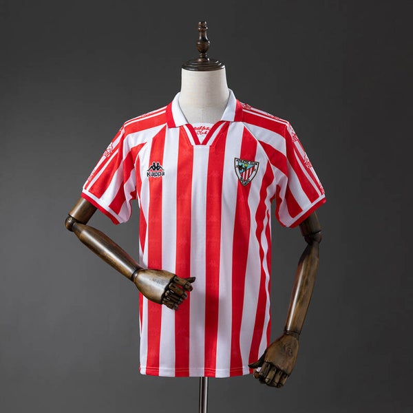 Camiseta retro del Athletic de Bilbao 95/97 100 aniversario,