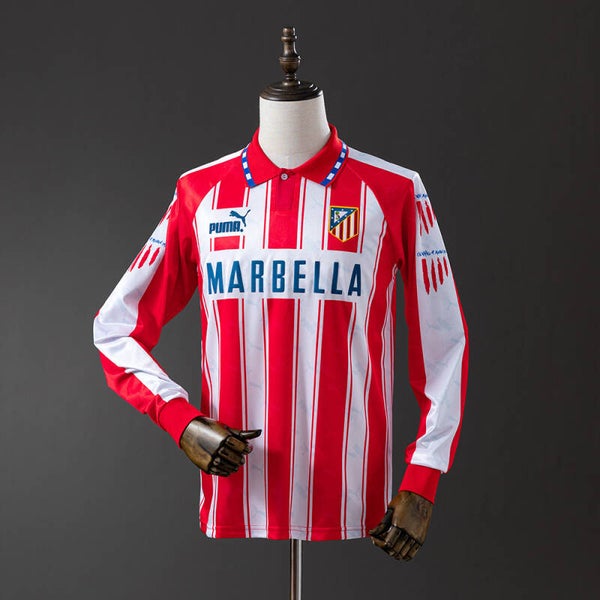 Camiseta retro de manga larga del Atlético de Madrid 94/95
