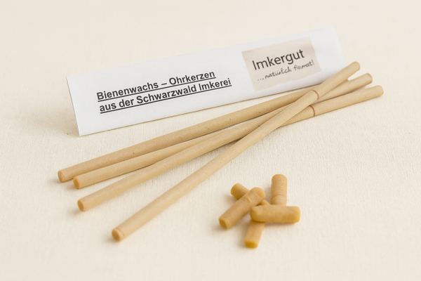 Bienenwachs-Ohrkerzen