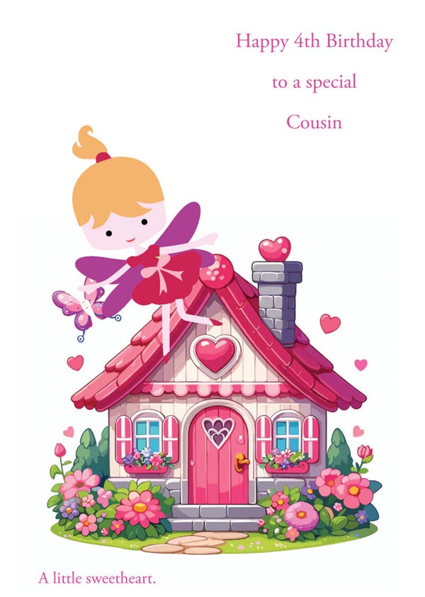 Cousin 5th Birthday Card