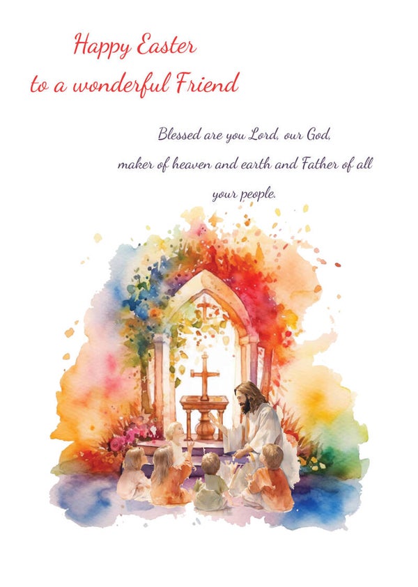 Friend Easter Card no 3