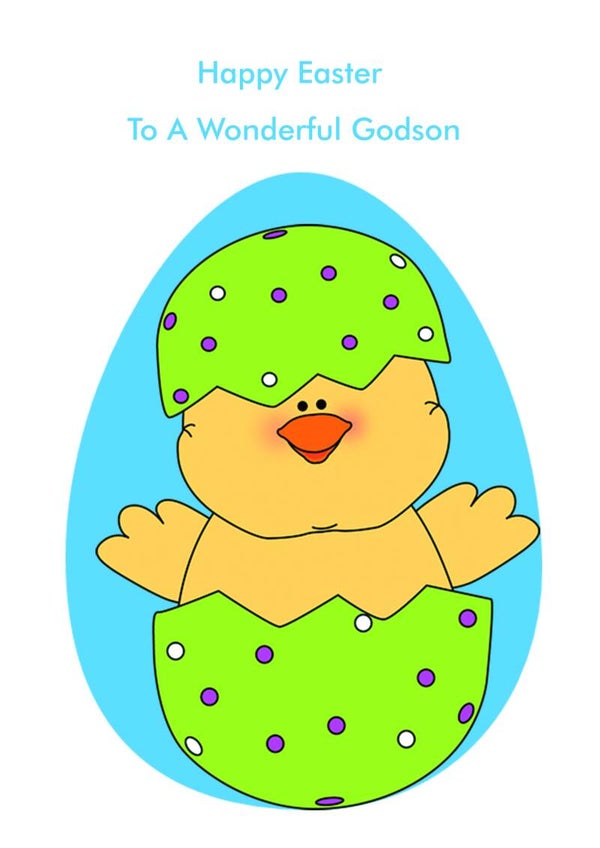 Godson Easter Card