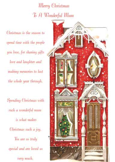 Mum Christmas Card