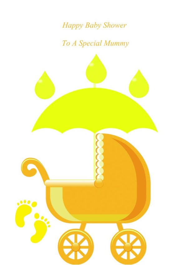 Mummy Baby Shower Neutral Card