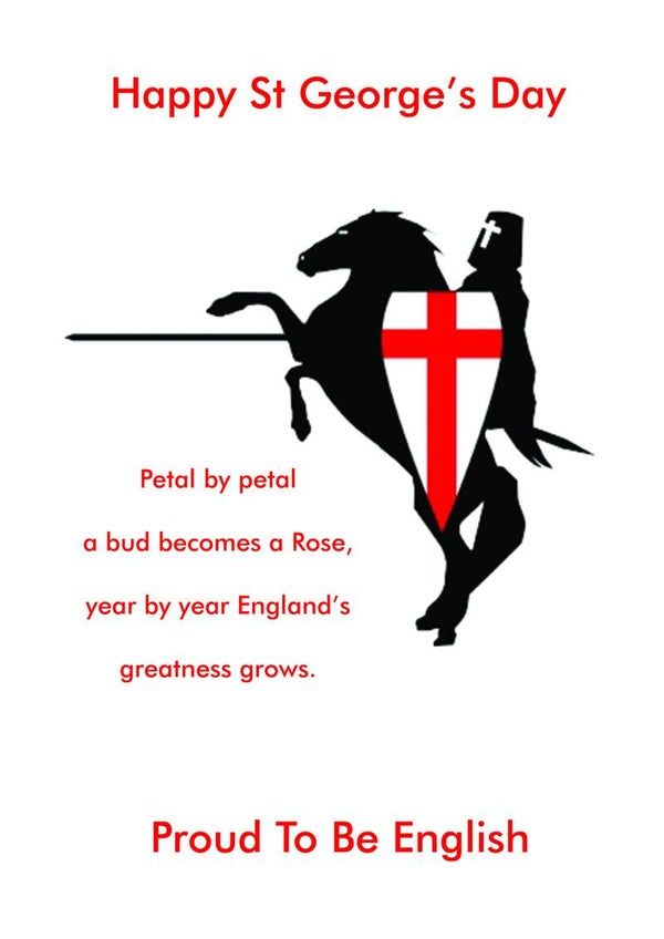 St Georges Day Card 2