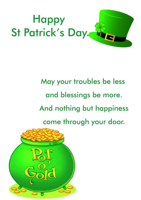 St Patricks Day Card 1