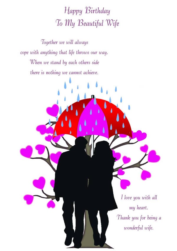 Wife Birthday Card