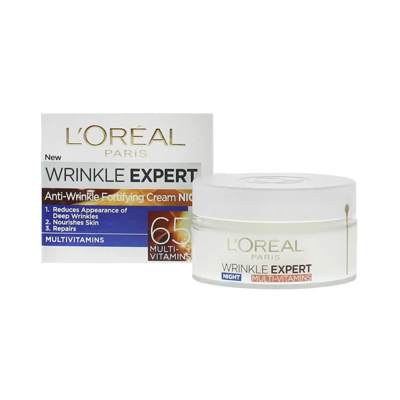X6 L'Oréal Expert Rides 50ml N/Crm 65+Vit
