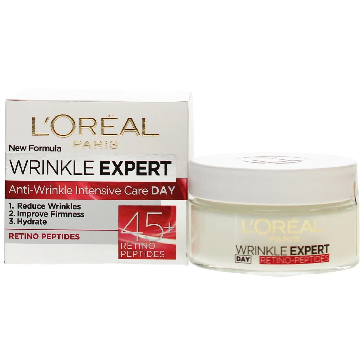 X6 L'Oréal Expert Rides Crème de Jour 50ml 45+ Peptides de Rétinol