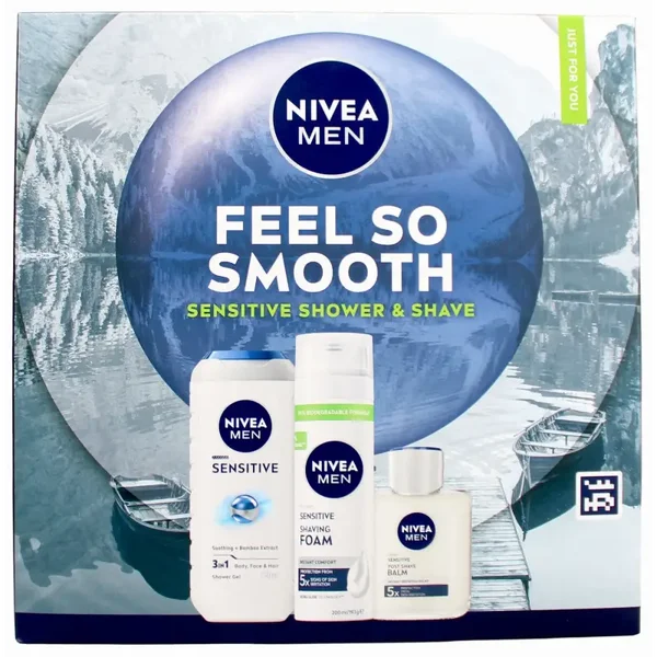 X5 Coffret cadeau Nivéa Men Feel so smooth ( 3 pièces )