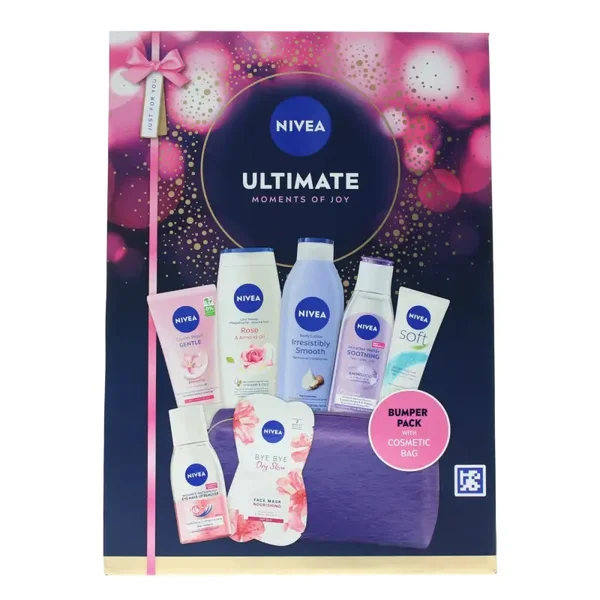 X3 Coffrets Nivea Ultimate Moments Of Joy ( 8 pièces )