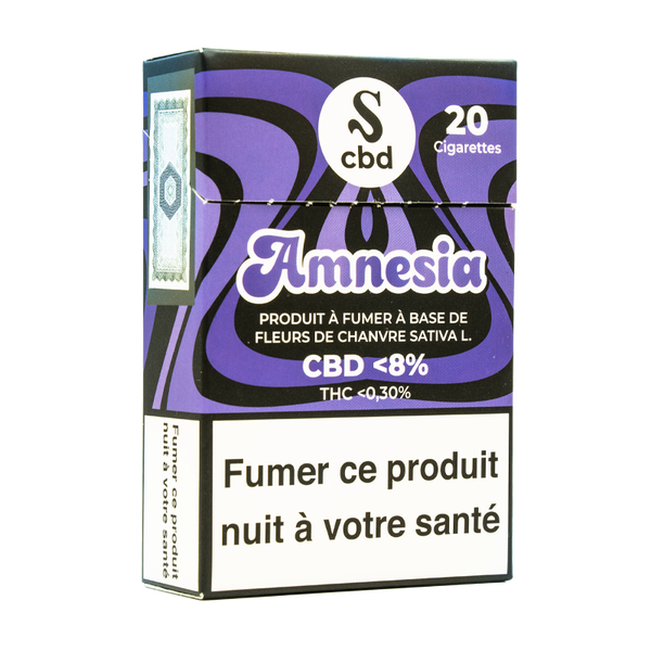 Cartouche CBD 8% Amnésia ( 10 paquets ) 200 cigarettes