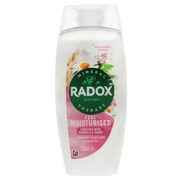 X6 Gel Douches Radox Therapy 225ml ( Sensation Hydratation )