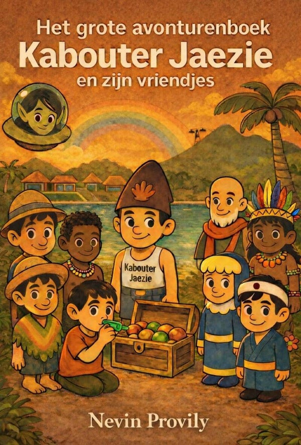 Nevin Provily - Het grote avonturenboek Kabouter Jaezie en zijn vriendjes