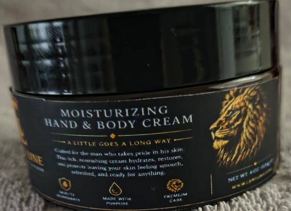 4 oz jar Lews Moisturizing Hand & Body Cream
