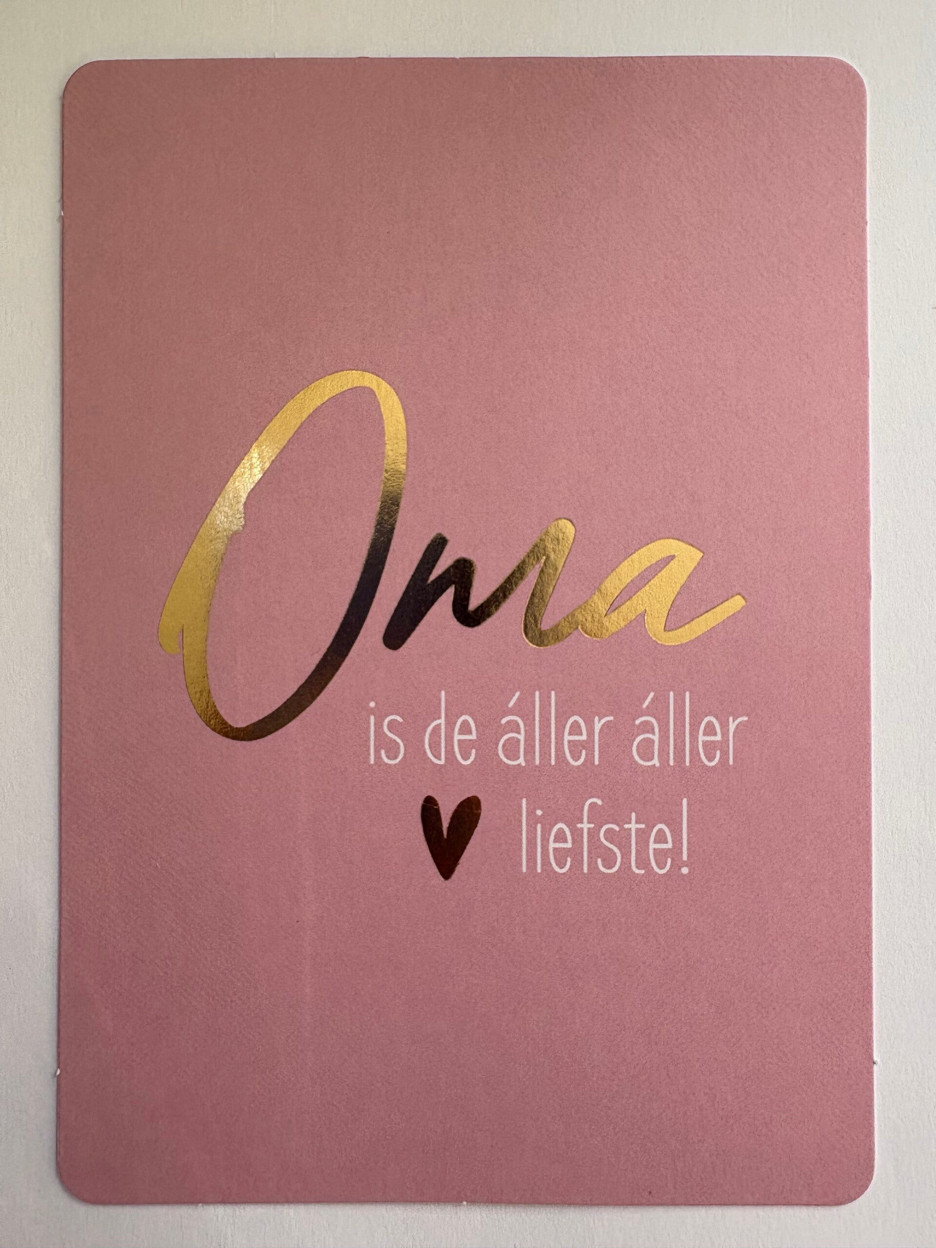 Oma is de áller áller liefste!