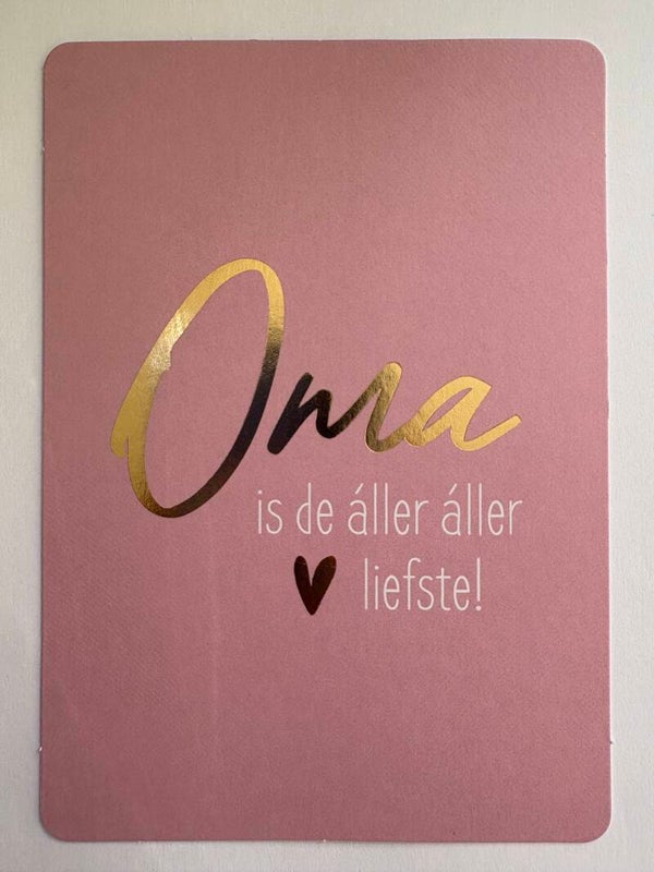 Oma is de áller áller liefste!